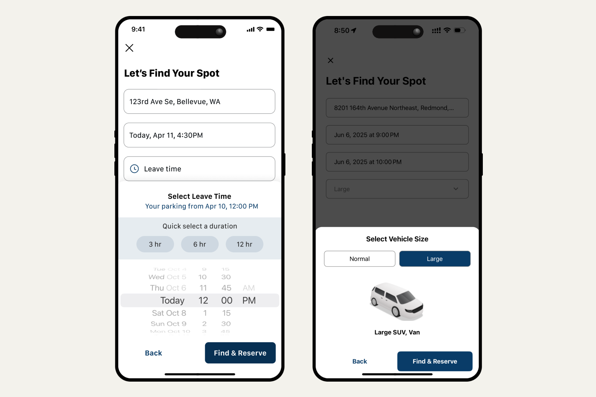 Final reservation system — confirmation
